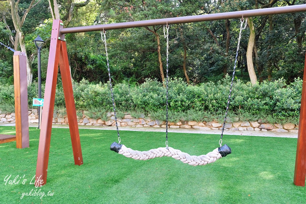 桃園親子景點 大有梯田生態公園 全國首創梯田公園 共融式森林遊戲區 玩水 野餐 冒險桃戰場 Yuki S Life